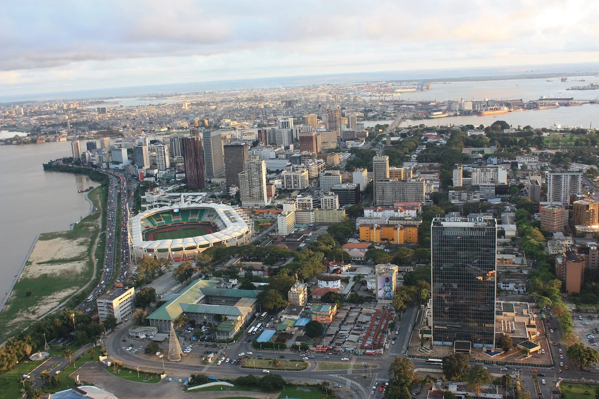 Vue sur la ville